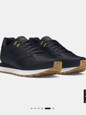 Under Armour UA Jogger Shoes Woman US 9.5 Black Streetwear Classic Comfort